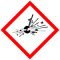 Piktogram material wybuchowy