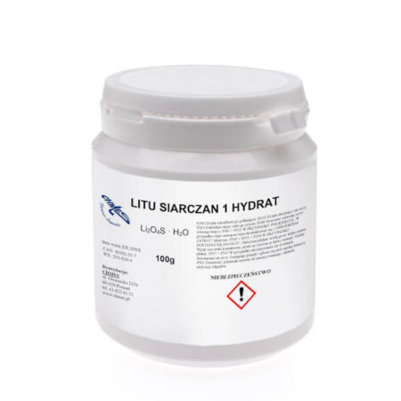 litu-siarczan-1-hydrat