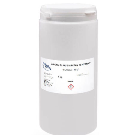 amonu glinu siarczan 12 hydrat